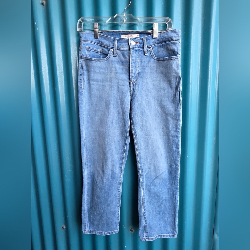Levi's Blue Straight Leg Jeans Timeless Fit